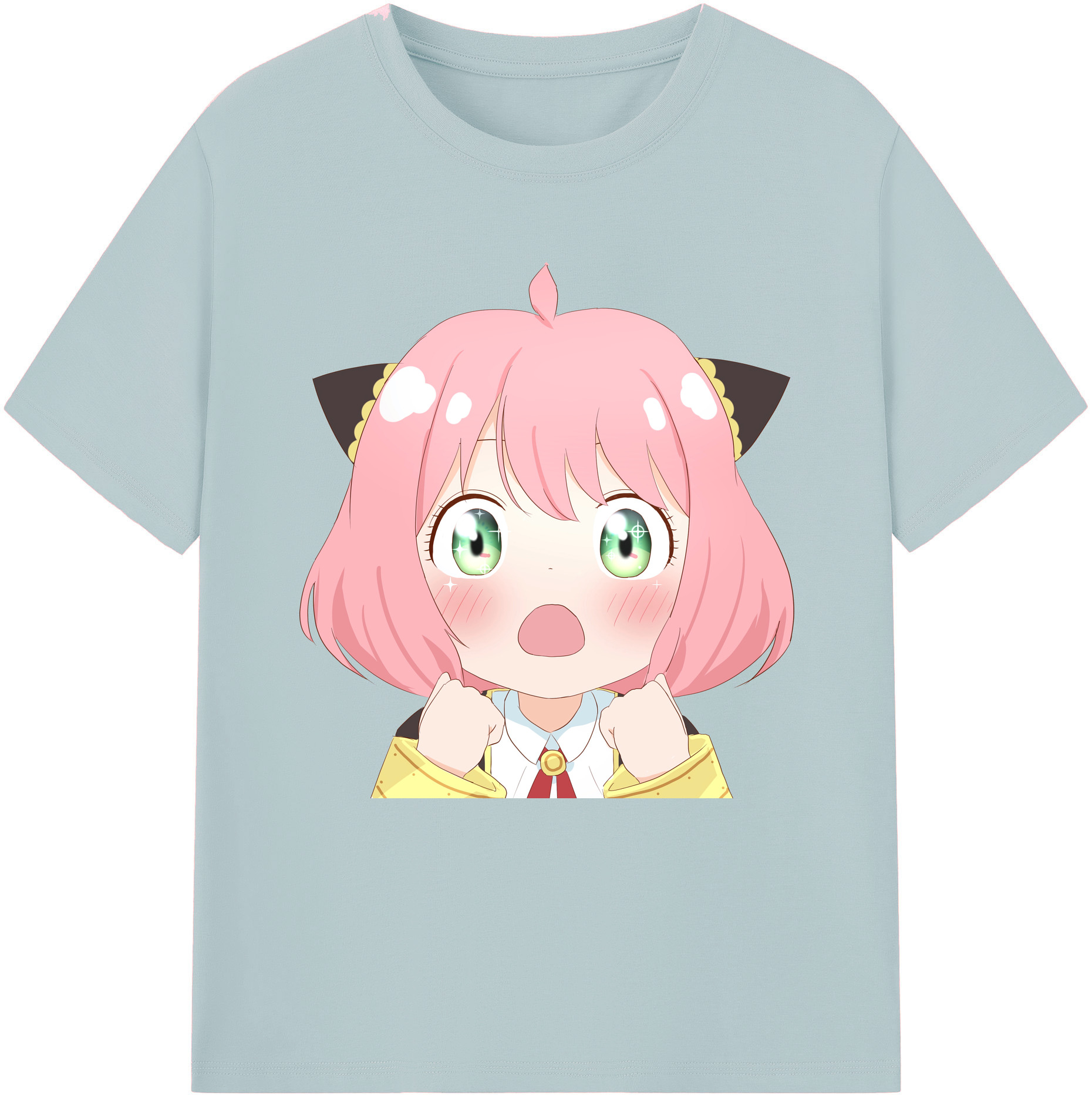 （画像用） SPY×FAMILY间谍家家酒 綿100％半袖Tシャツ（フロントプリント）